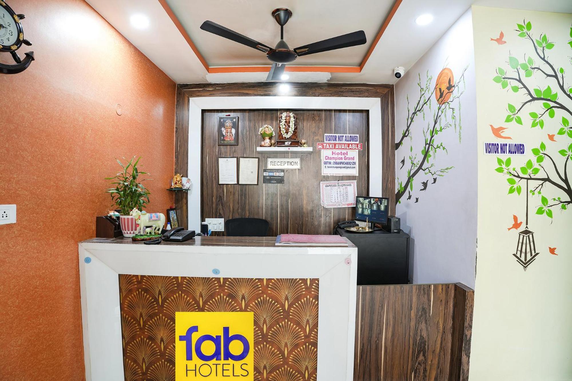 Fabhotel Champion Grand - Nr Fortis Hospital, Nagarbhavi Jalahalli Exterior photo